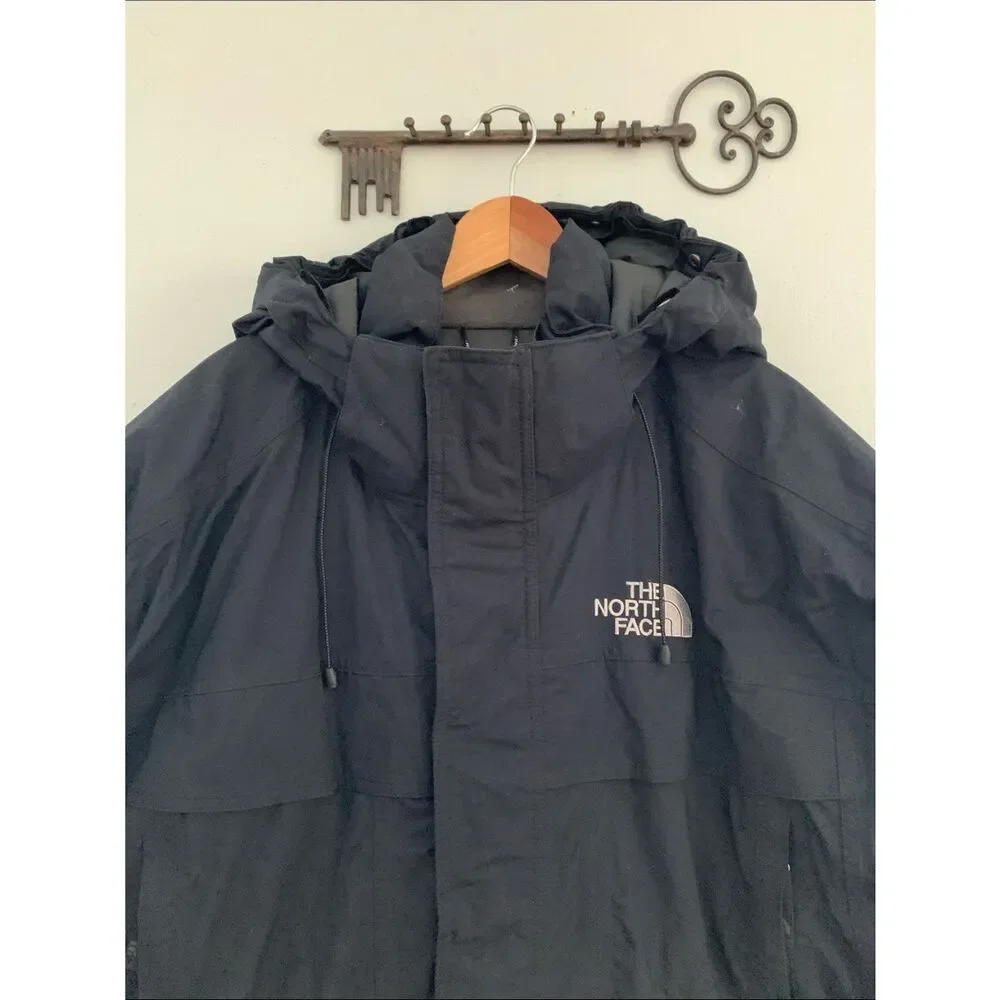 The North Face Men’s Black Hooded Down Insulated Parka Jacket XXL